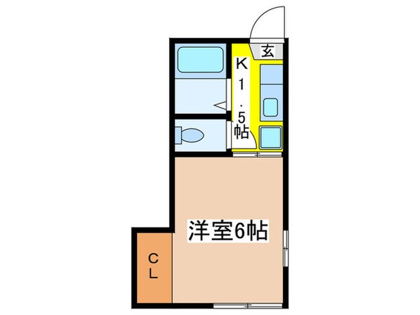 プランド－ルの物件間取画像